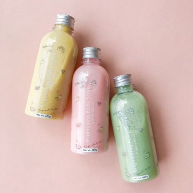 brightening scrub for body