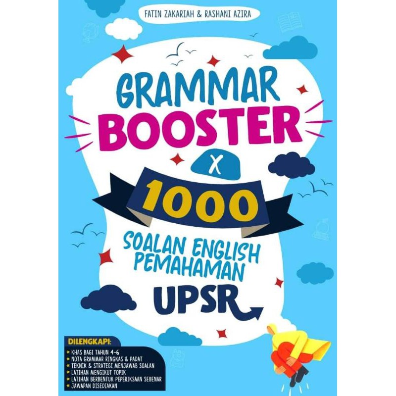 Grammar Booster 1000 Soalan Bahasa Inggeris Pemahaman Upsr Sesuai Untuk Tahun 4 5 6 Shopee Malaysia