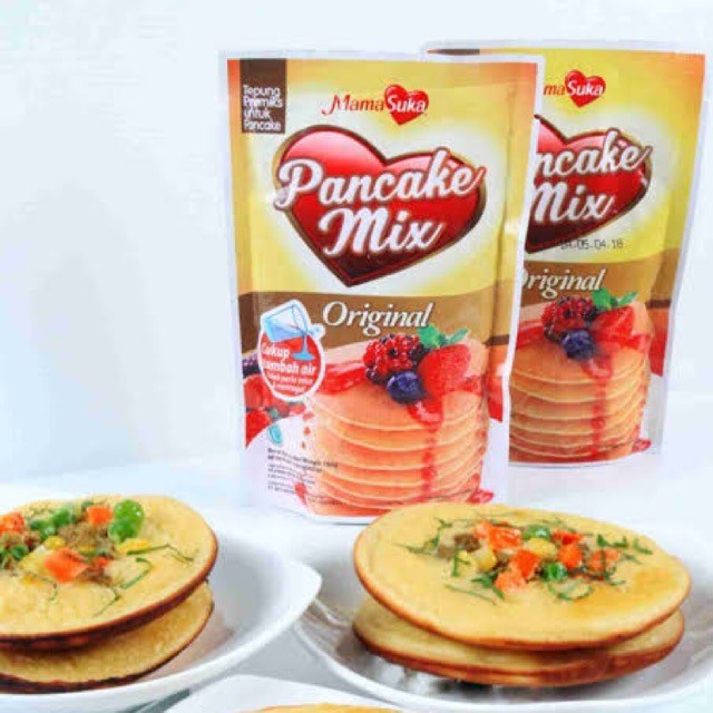 Premix Flour Premics Pancake Mix Ori Original Mamasuka Mama Like 190 Gr