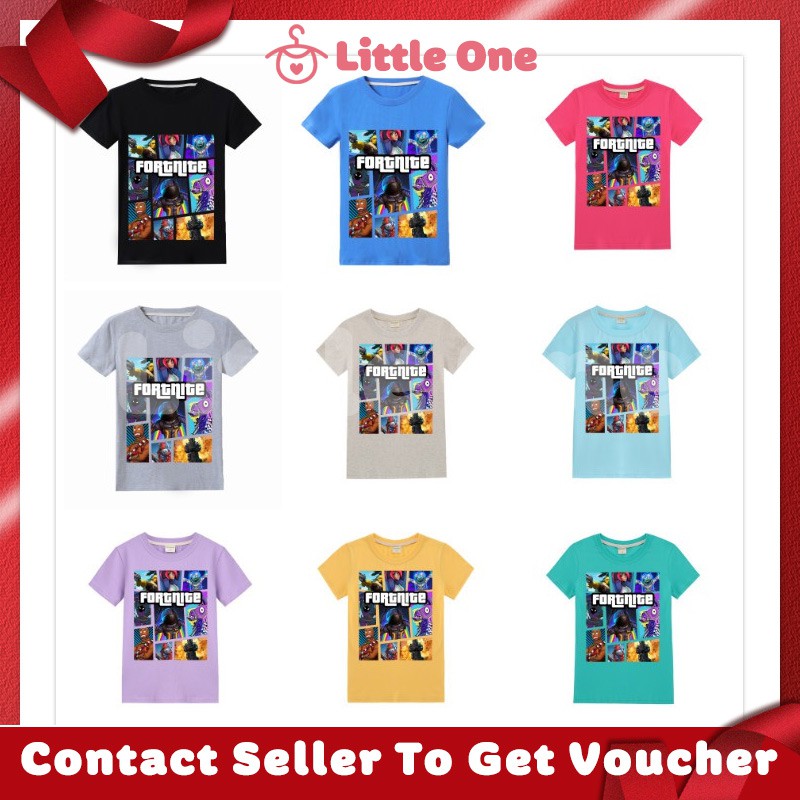 Boy Kid T Shirt Baby Boys Clothing Kid T Shirt Roblox Cartoon T Shirt Boy Baby Clothing Shopee Malaysia - roblox all for one shirt