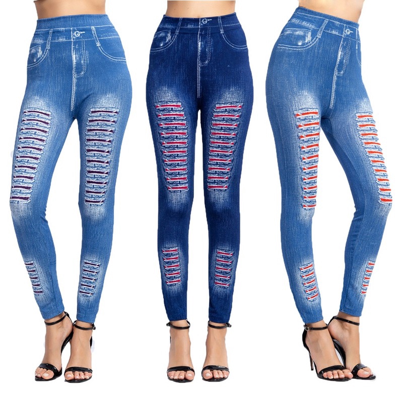 leggings imitation jeans