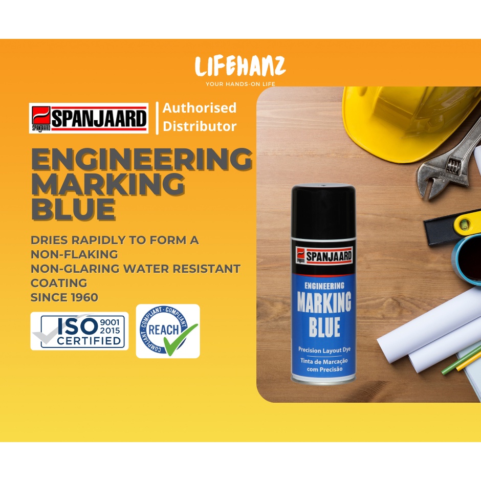 Spanjaard Engineering Marking Blue Spray (350ml) Shopee Malaysia