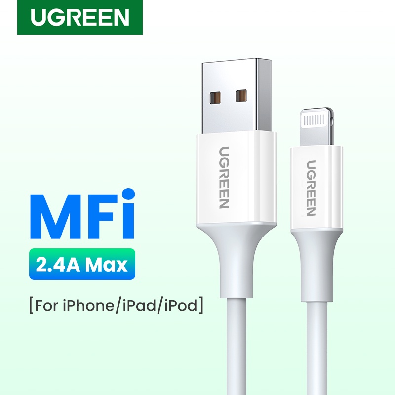 UGREEN Original  MFi Certified Lightning USB Fast Charging Cable  compatible for iPhone 14 | Shopee Malaysia