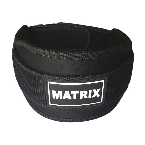 Matrix Weight Lifting Belt, Black - Gym Accessories, Fitness Equipments, Workout Gears Beg Pasir Perut Senaman