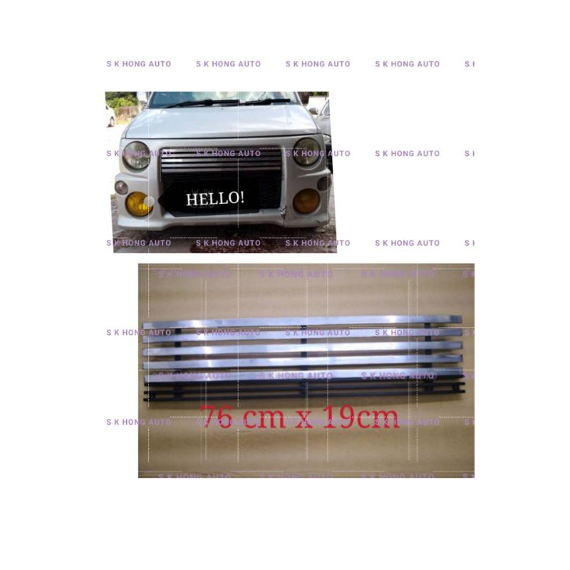 Buy Perodua Kenari Front Grill Chrome Kenari Rs Depan Sarong Chrome Seetracker Malaysia