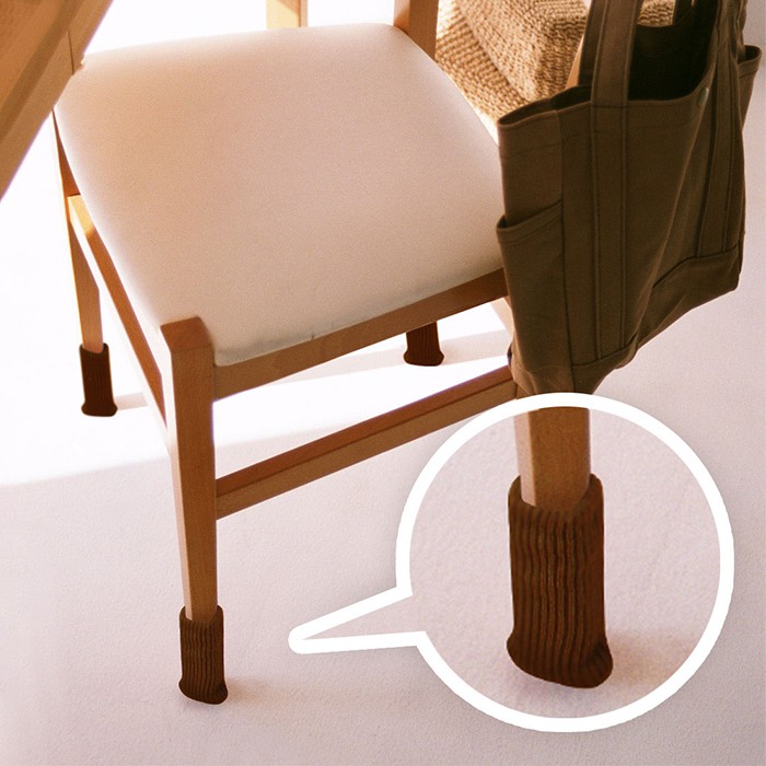 Chair Leg Cover Knitting Sock Floor Protector Furniture Table Feet