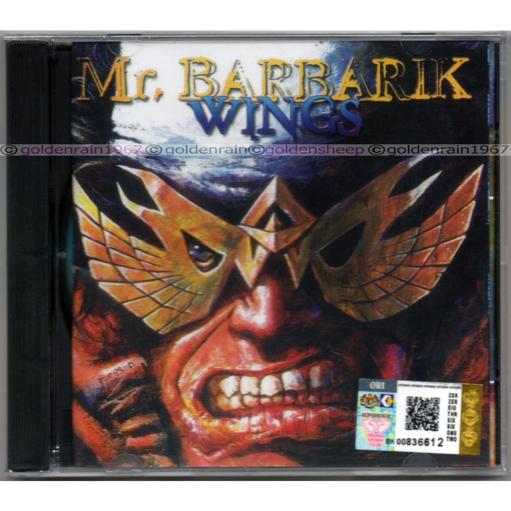 WINGS (AWIE) - Mr. Barbarik 2000 BMG MUSIC ORIGINAL CD | Shopee Malaysia