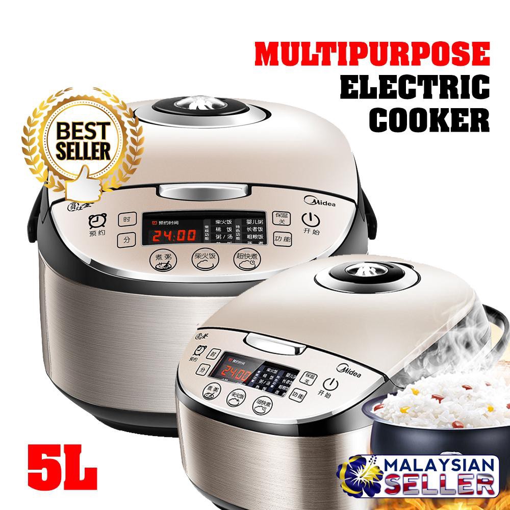 idrop XIAOBAWANG 5L 5 Internal Layer Multipurpose Smart Electric Rice