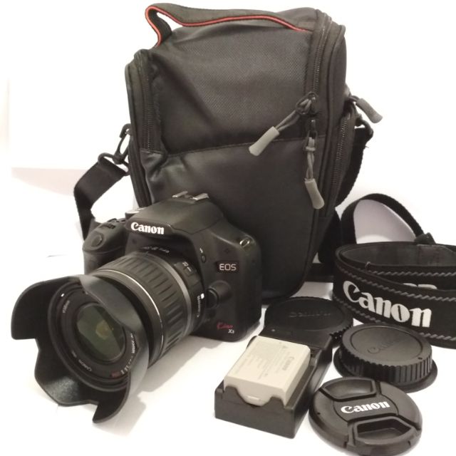 Canon EOS 500D/Kiss Digital X3 DSLR used camera + lens | Shopee Malaysia