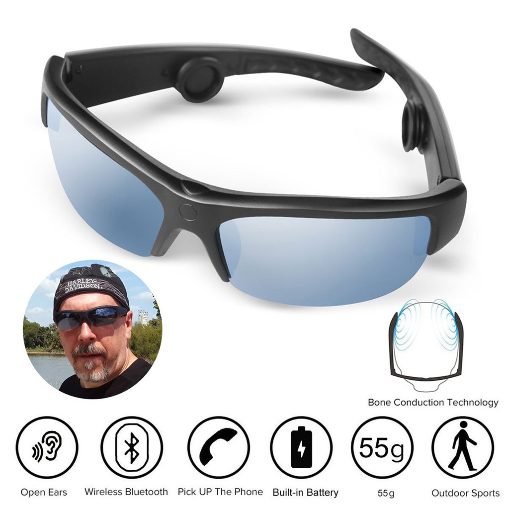 bone conduction bluetooth glasses