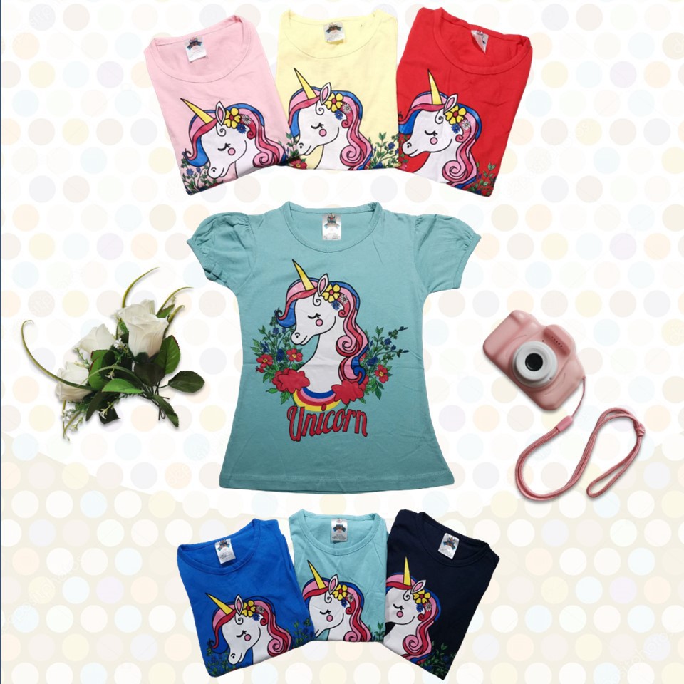  8  12 Tahun  Baju  Budak  Perempuan Comel Cute Kids Girl T 