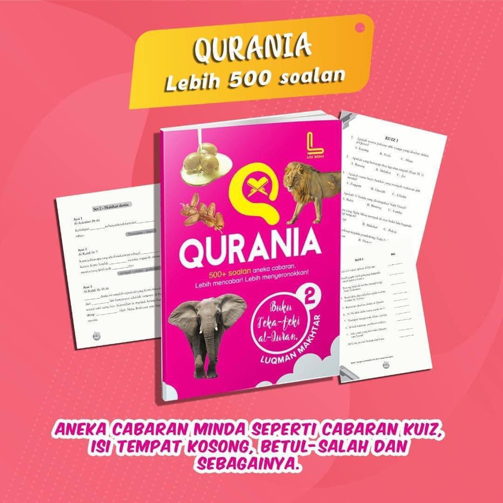 Qurania Buku Teka Teki Al Quran Shopee Malaysia