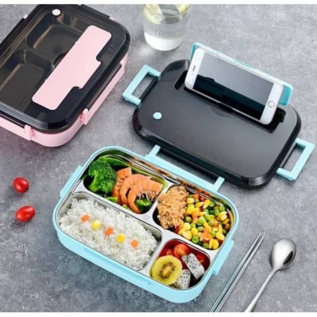 Stainless Steel Tupperware Food Container Soup Container Microwave 120 ...