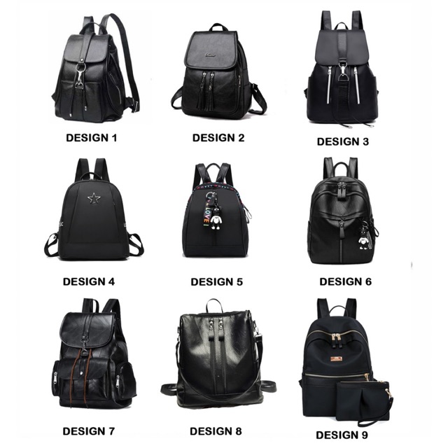 black backpack malaysia