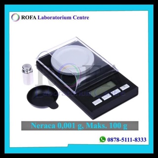 Analytical Neraca Laboratory Tool / Digital Scales 0.001 Grams