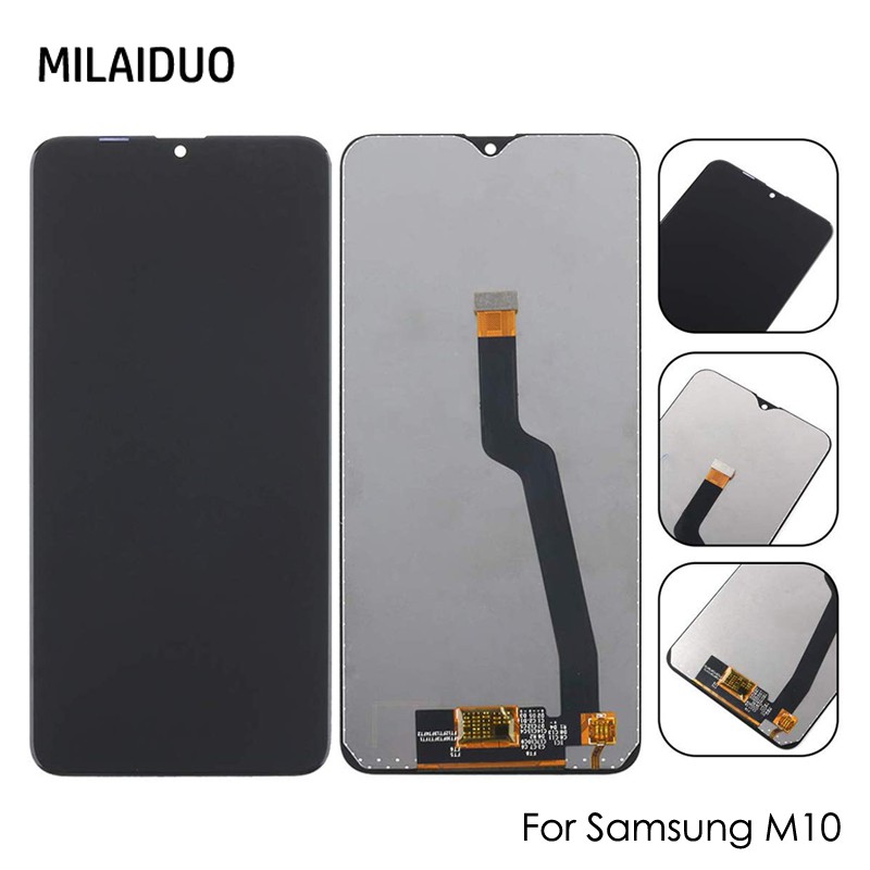 Lcd Display For Samsung Galaxy M10 2019 Sm M105 M105f M105g Ds Touch Screen Digitizer Assembly Replacement Black Shopee Malaysia
