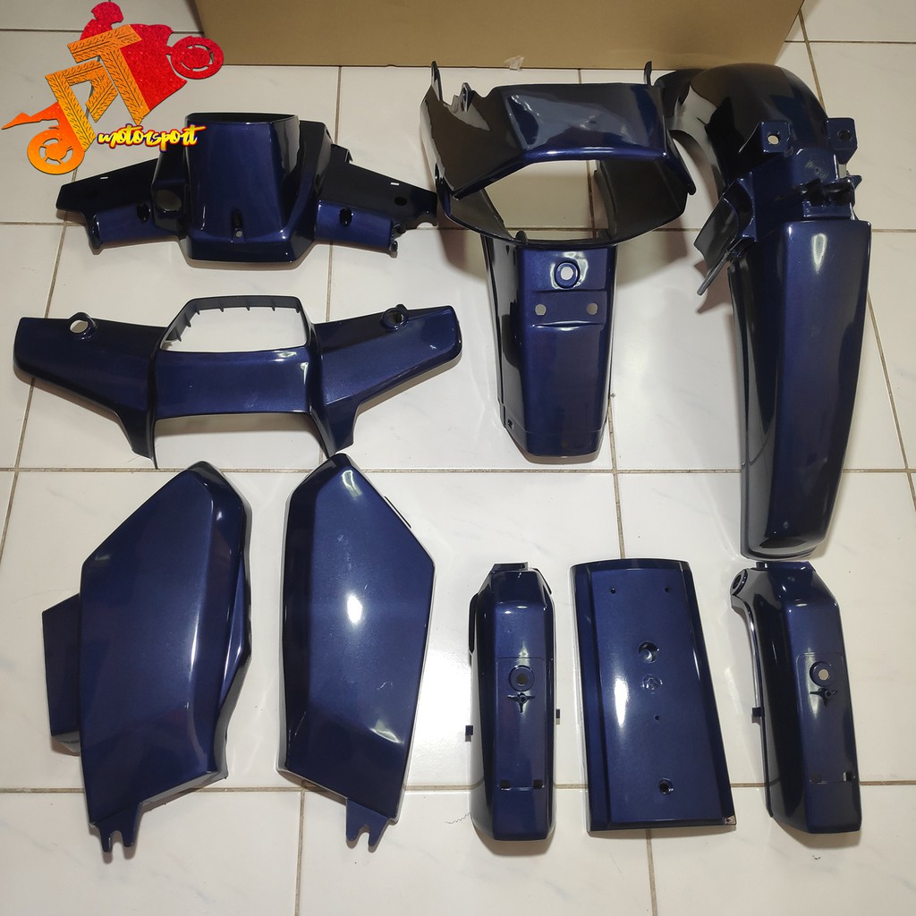 Honda Ex5 Dream Cover Set Metallic Blue Free Sticker