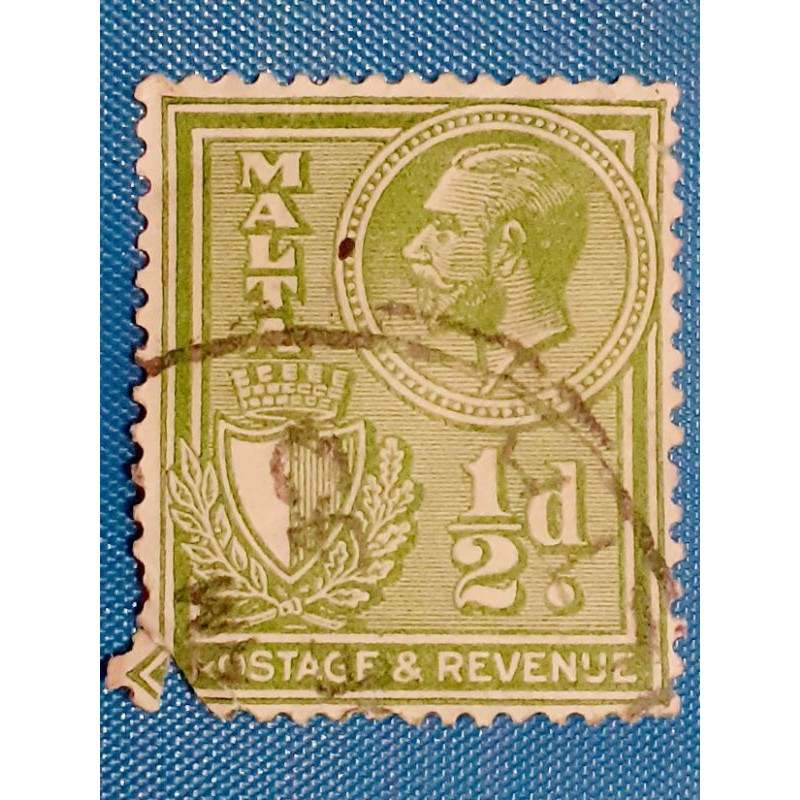 1928 Malta Kgv 1 2 D Used Stamp 