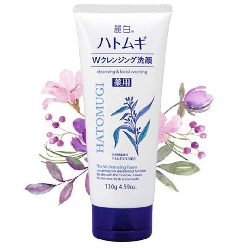 Reihaku Hatomugi W Cleansing Facial Foam 130ml | Shopee Malaysia