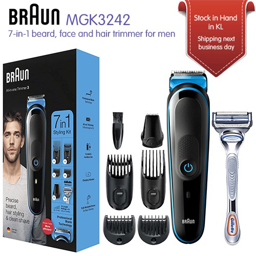 braun 7 in 1 dry hair trimmer