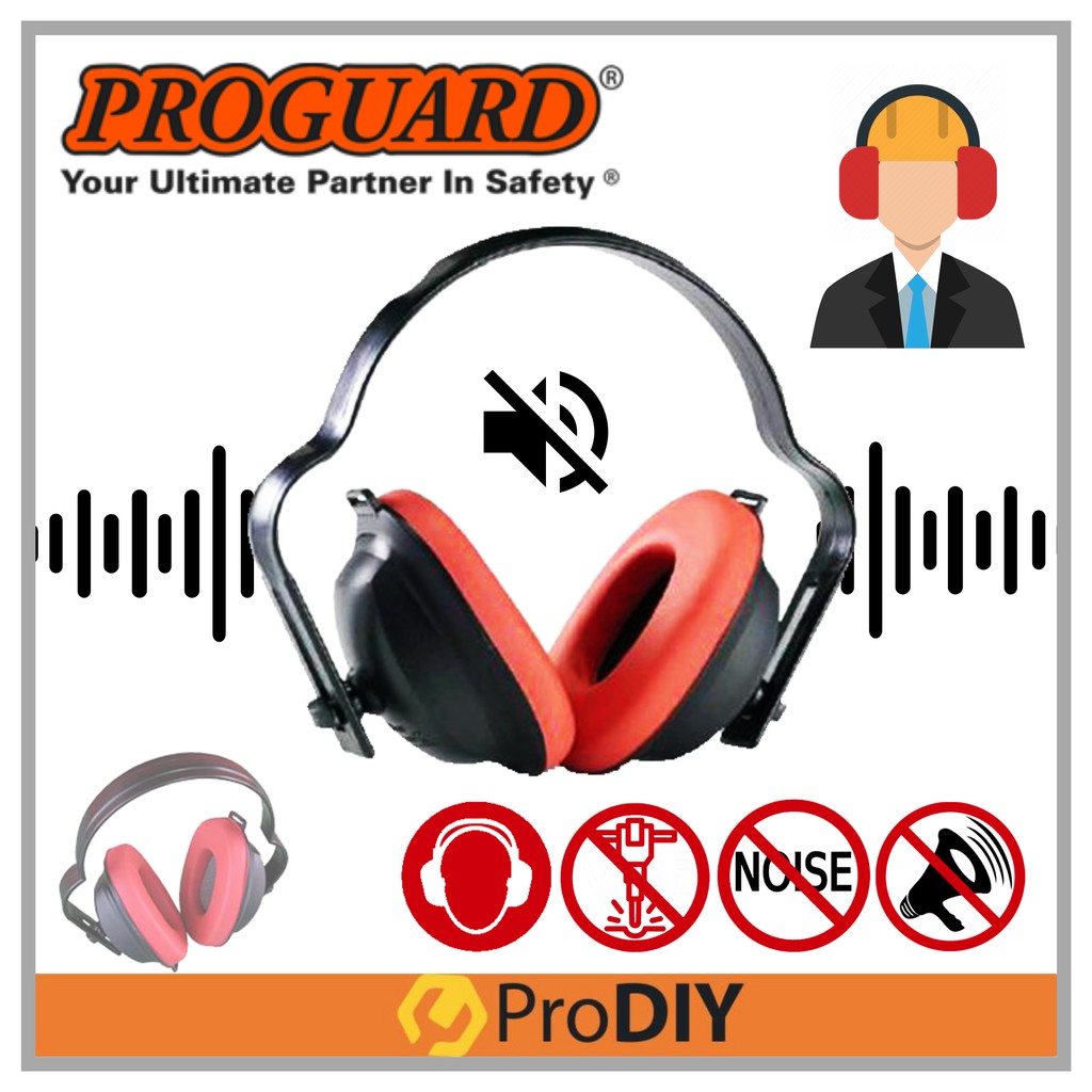 Proguard Eco Ear Muff Ear Protection Ear Cover Noise Reduction
