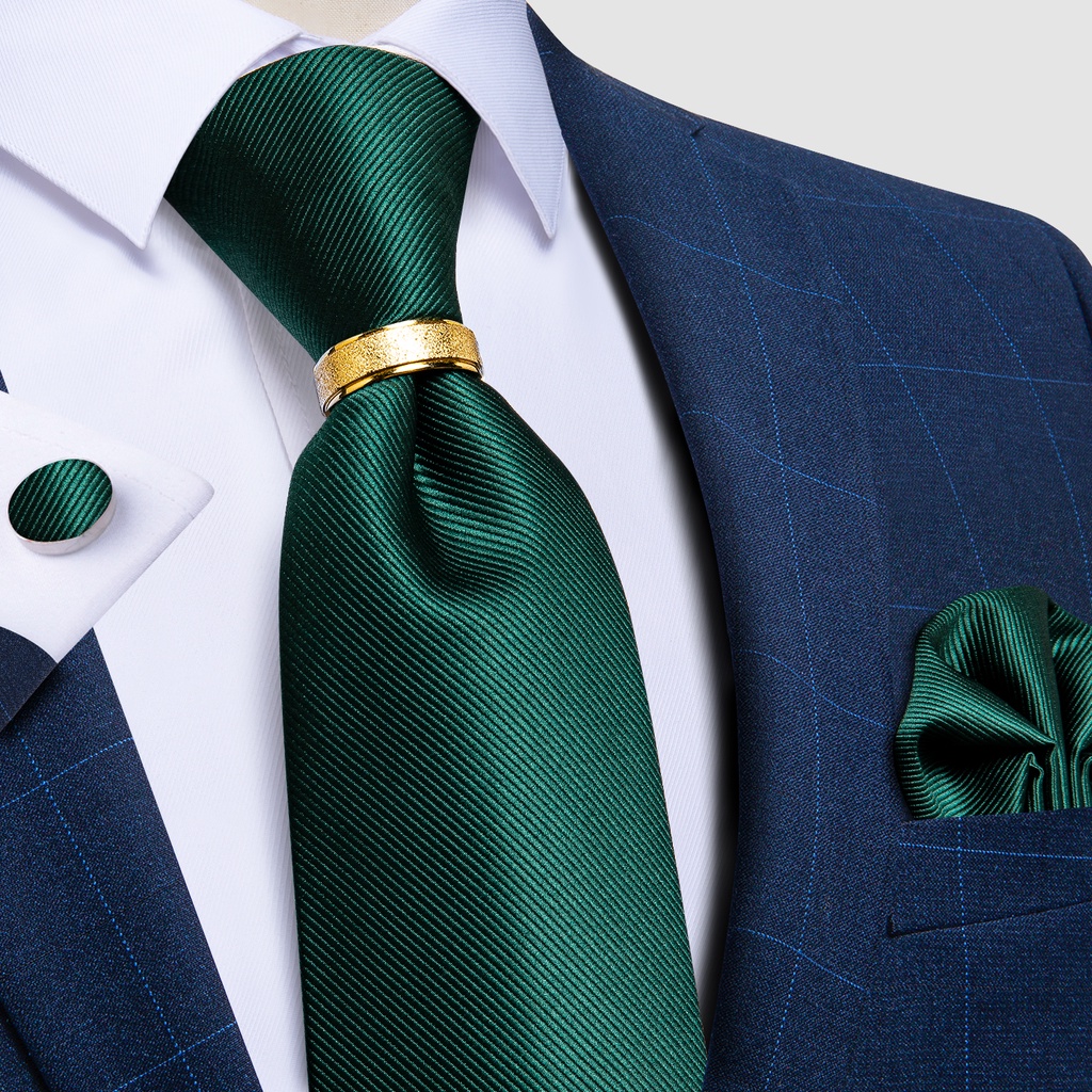 YXBDN Striped Silk Wedding Tie for Men Mens Necktie Hanky