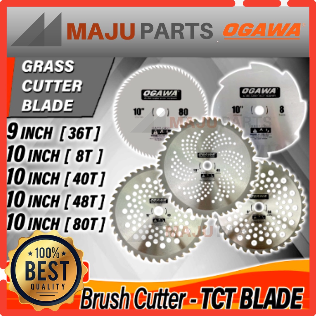 Ogawa Grass Cutter TCT Blade ( 9" 10" 8T / 36T / 40T / 48T / 80T