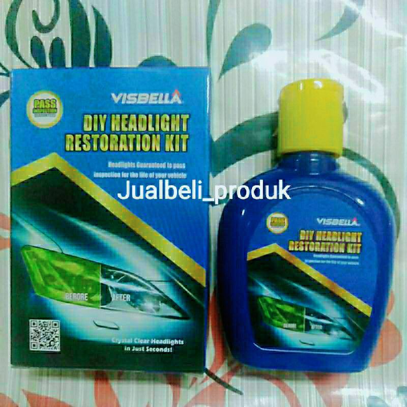 Visbella Diy Headlight Restoration Kit Shopee Malaysia