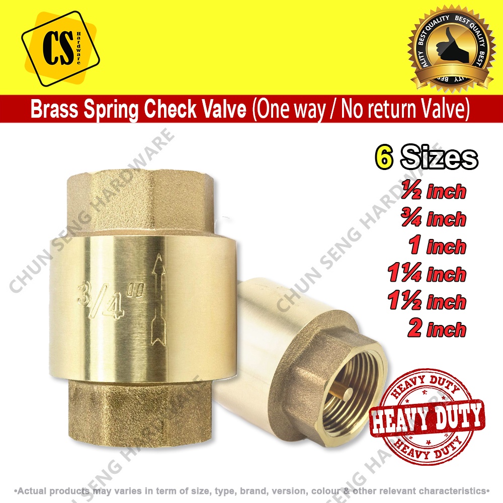 304 Stainless Steel Check Valve | 3-20mm One Way Non-Return Compression Valve