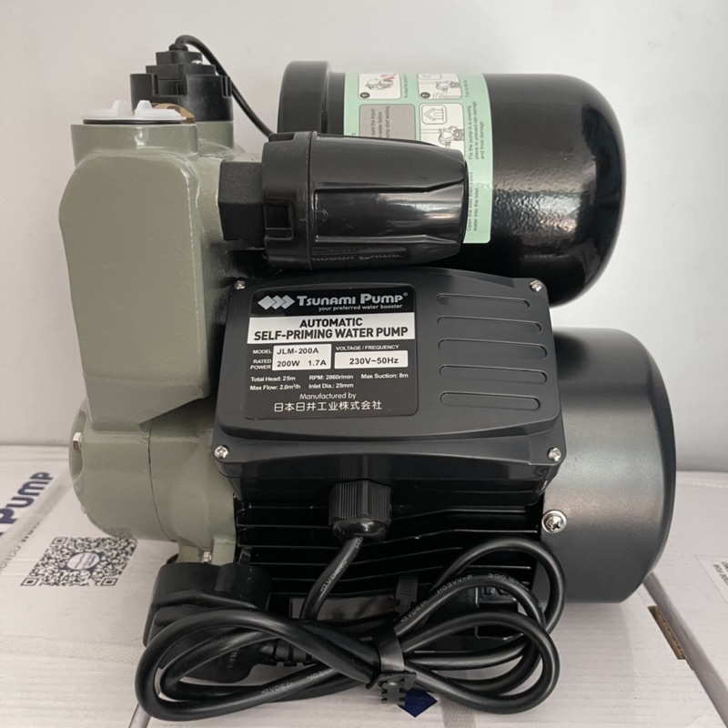TSUNAMI JLM200A INTELLIGENT AUTOMATIC SELFPRIMING JET PUMP / PUMP AIR