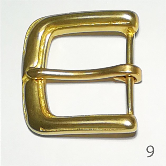 1PCS Solid Brass Pin Buckle Belt Strap DIY Accessory 61x52mm #92490 