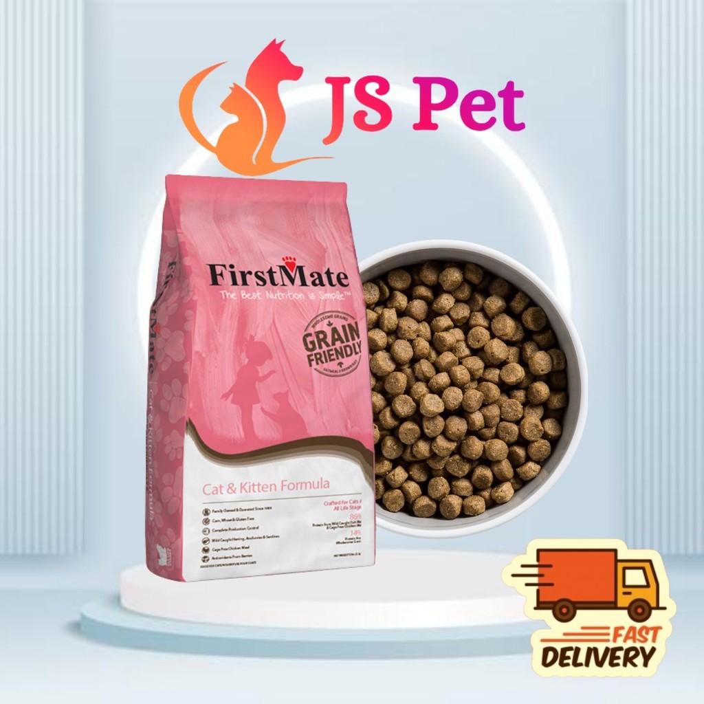 FirstMate Grain Friendly Cat & Kitten Formula 6KG | Shopee Malaysia