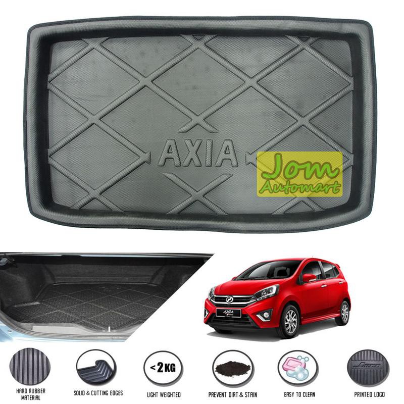 Perodua Axia Rear EVA Cargo Boot Tray  Shopee Malaysia