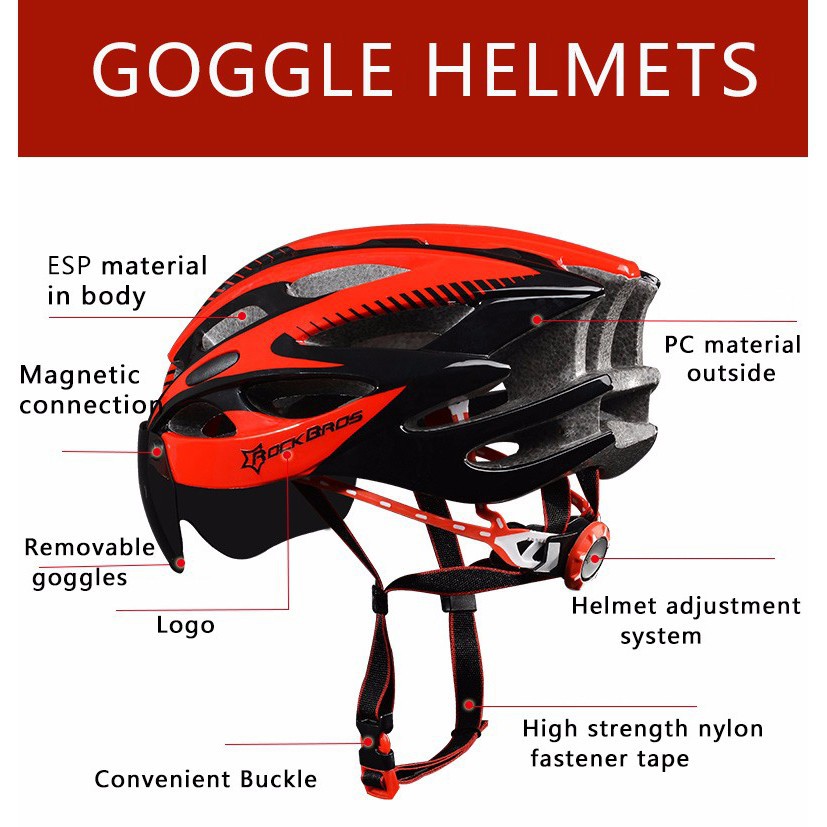 black road bike helmet