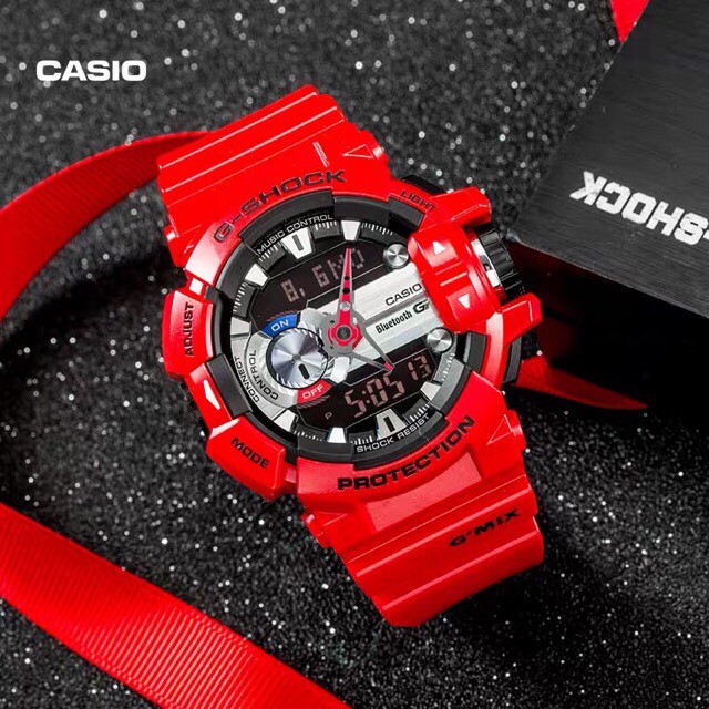 g shock g mix red