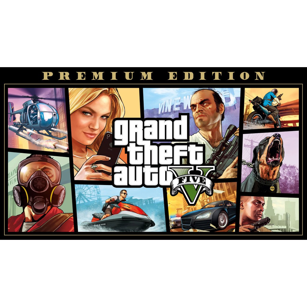 Epic Games Account Gta V Gta 5 Premium Edition Online Offline Grand Theft Auto V Shopee Malaysia