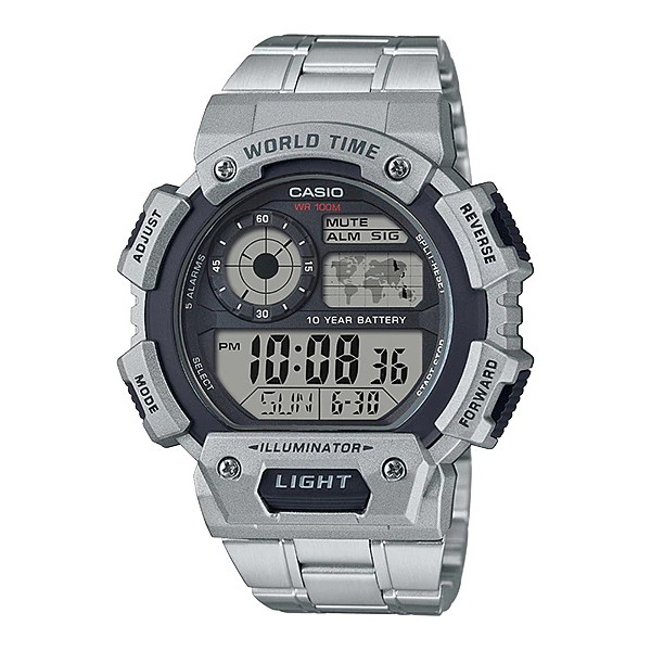 jam casio silver