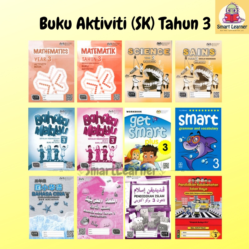 Featured image of [SB] Buku Aktiviti (SK) Tahun 3 (Buku Aktiviti Teks)