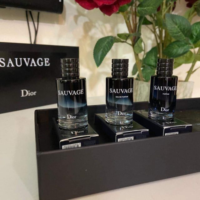 Brand New Dior Sauvage Mini Gift Set 3 