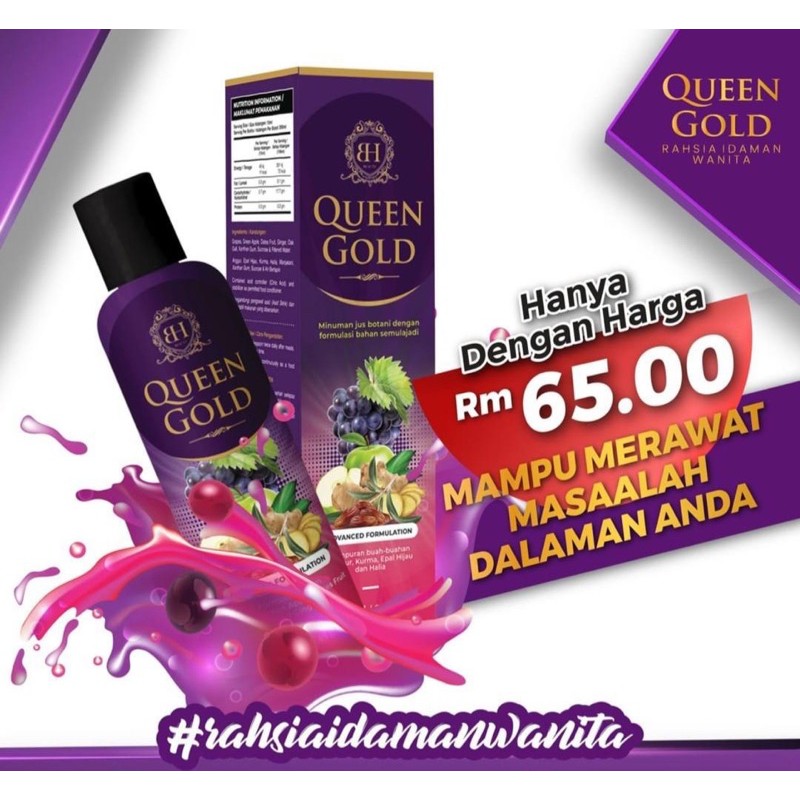Jus Kesihatan Wanita Queen Gold Hq