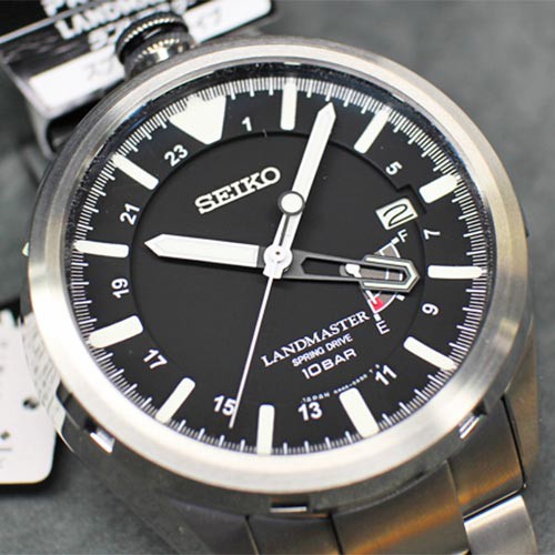 Seiko SBDB015 Men Landmaster Spring Drive Titanium Watch | Shopee Malaysia