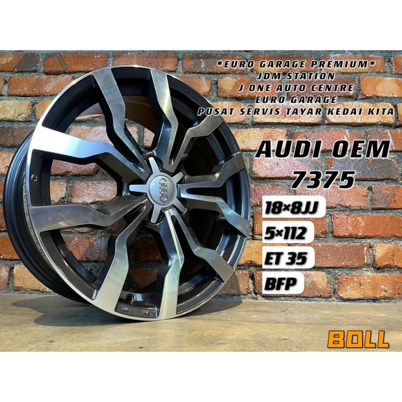 AUDI OEM DESIGN WHEELS 18INC A3 A4 A6 S3 S4 Q3 Q5 | Shopee Malaysia