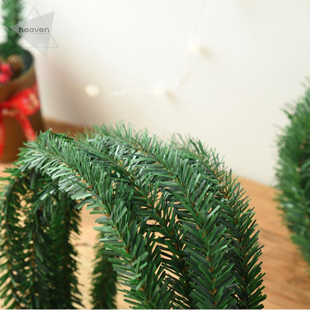 Details about   5.5M Festive Party Rattan DIY Wreath Christmas Decoration Garland XMAS Party.
