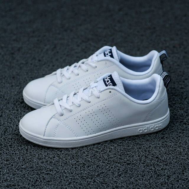 adidas neo advantage white navy