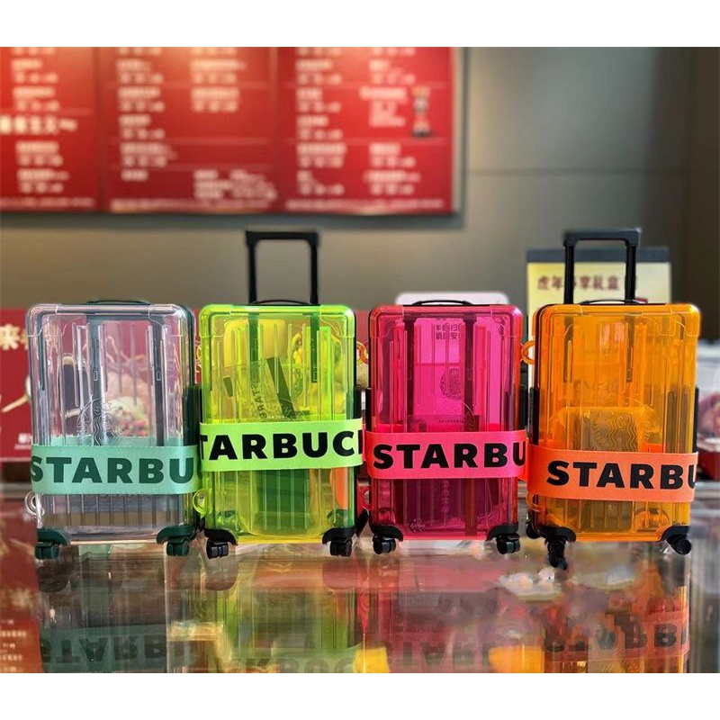 Starbucks Colorful Mini Suitcase / Sling Bag / Multi Purpose Bag