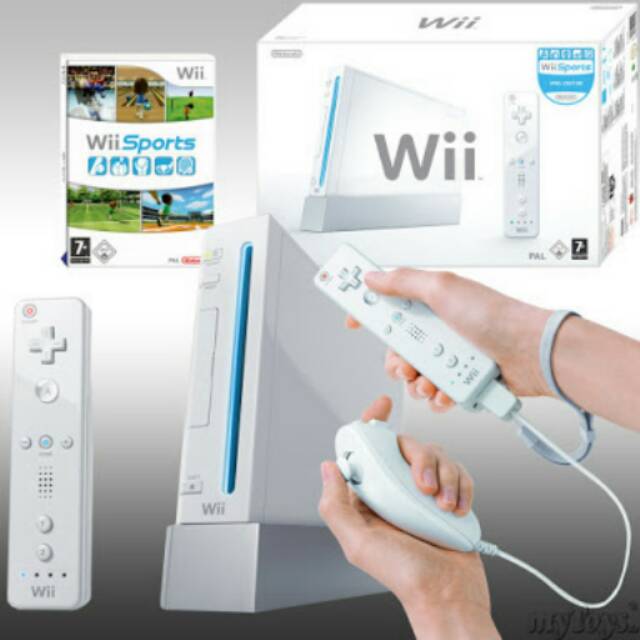 Nintendo Wii Fullset Already Hdd 500gb 250games Shopee Malaysia