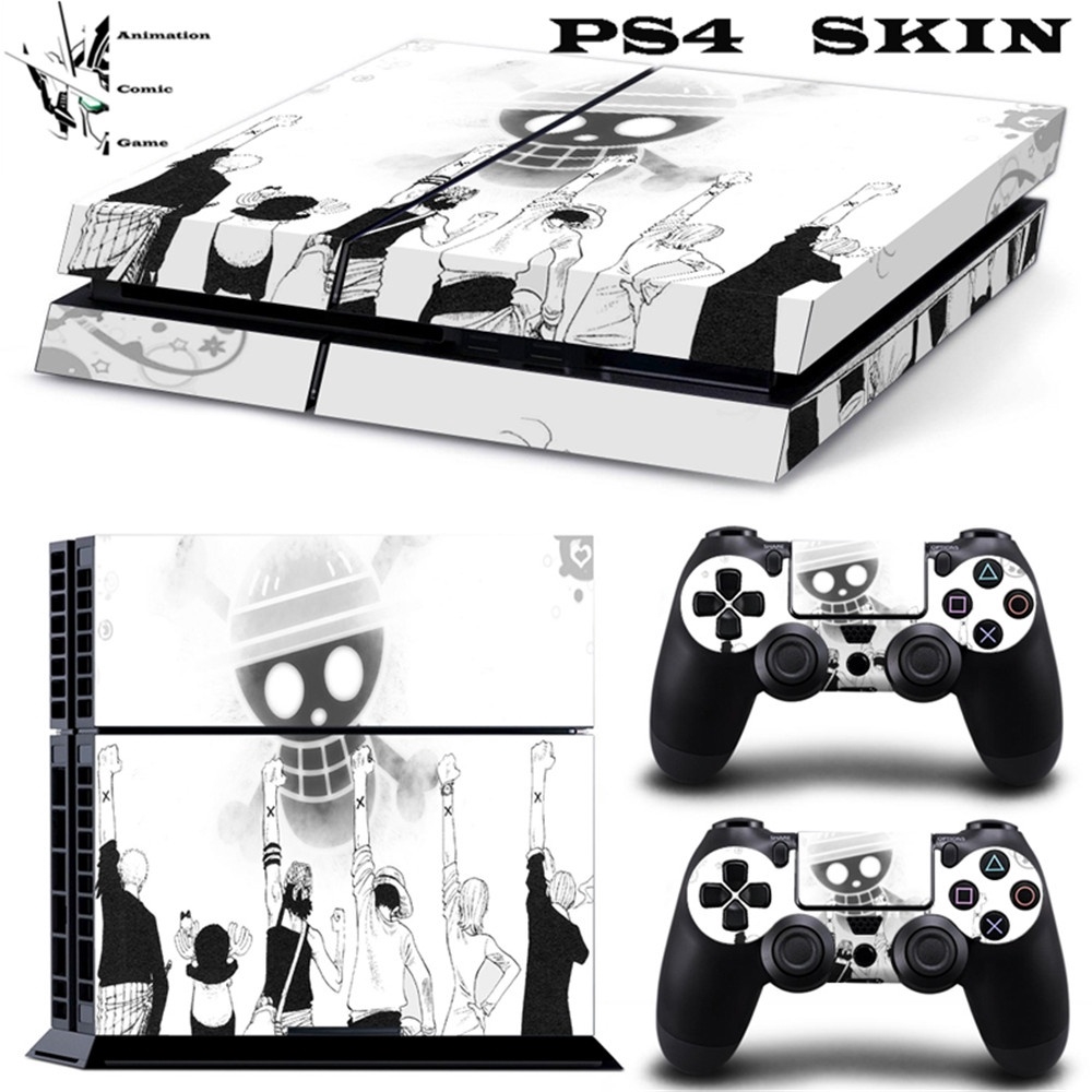 One Piece Ps4 Anime Skin Sticker Covers Decal Playstation 4 Console Controller Skins One Piece Shopee Malaysia