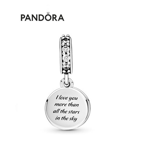 Pandora Blue Night Sky Crescent Moon Stars Dangle Charm Shopee Malaysia