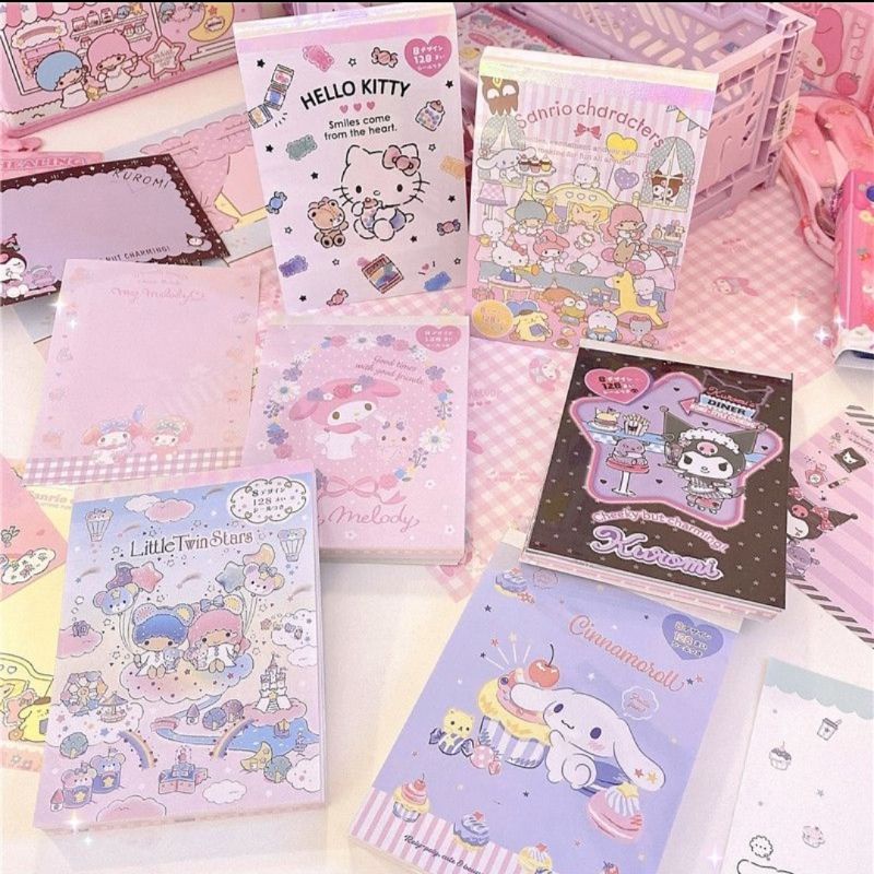 Sanrio Melody Kuromi Japan Limited Notepads /Memo pads 128pages ...