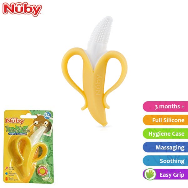 nuby banana teether